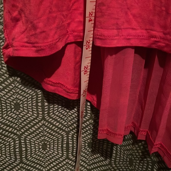 Design History size L Sleeveless Pink Lace Top EUC - Picture 8 of 9